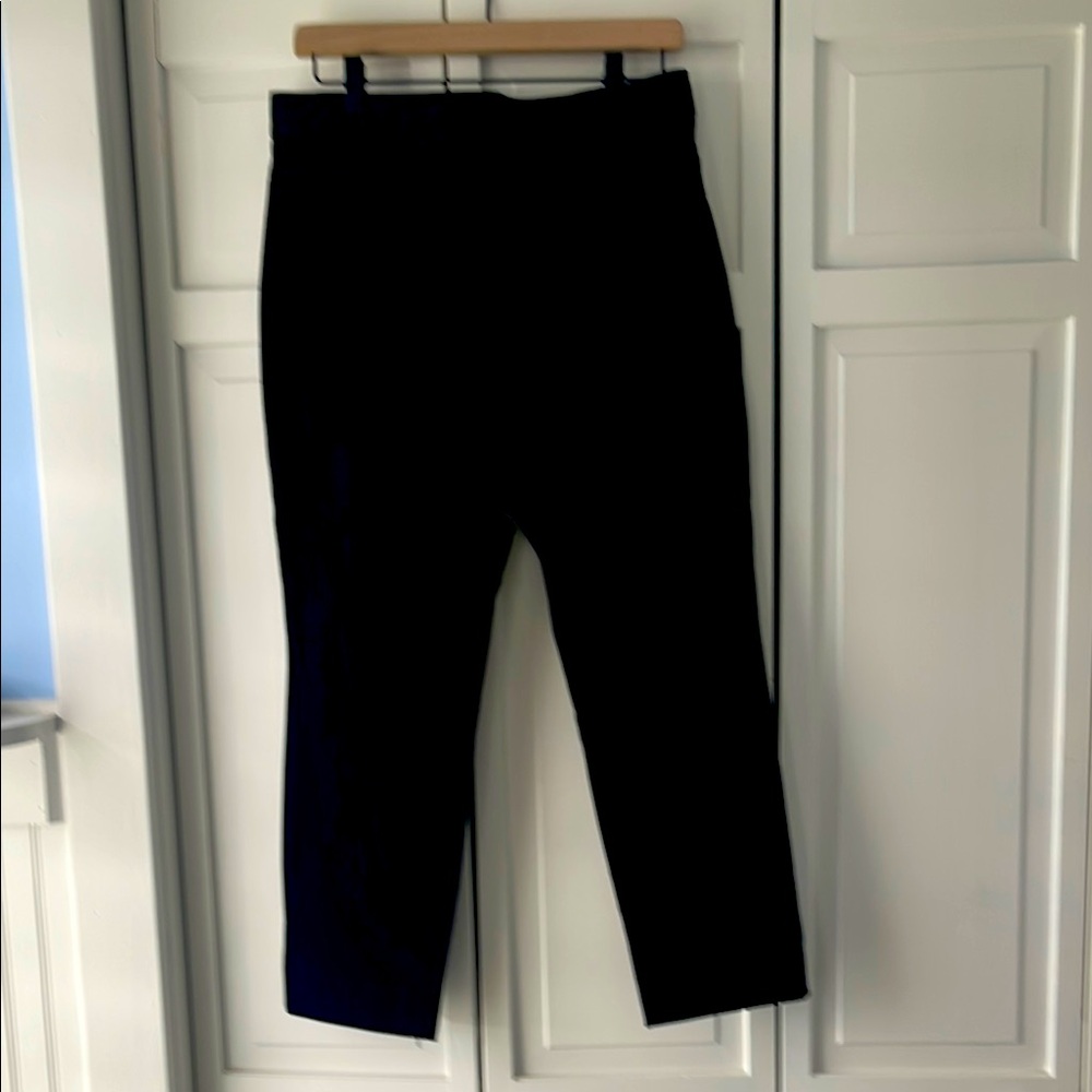 Banana Republic Black Dress Pants High-Waisted Straight Leg